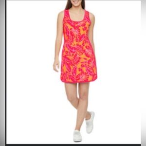 Juicy By Juicy Couture Women  Towel Terry Sleeveless Tropical T-Shirt dress